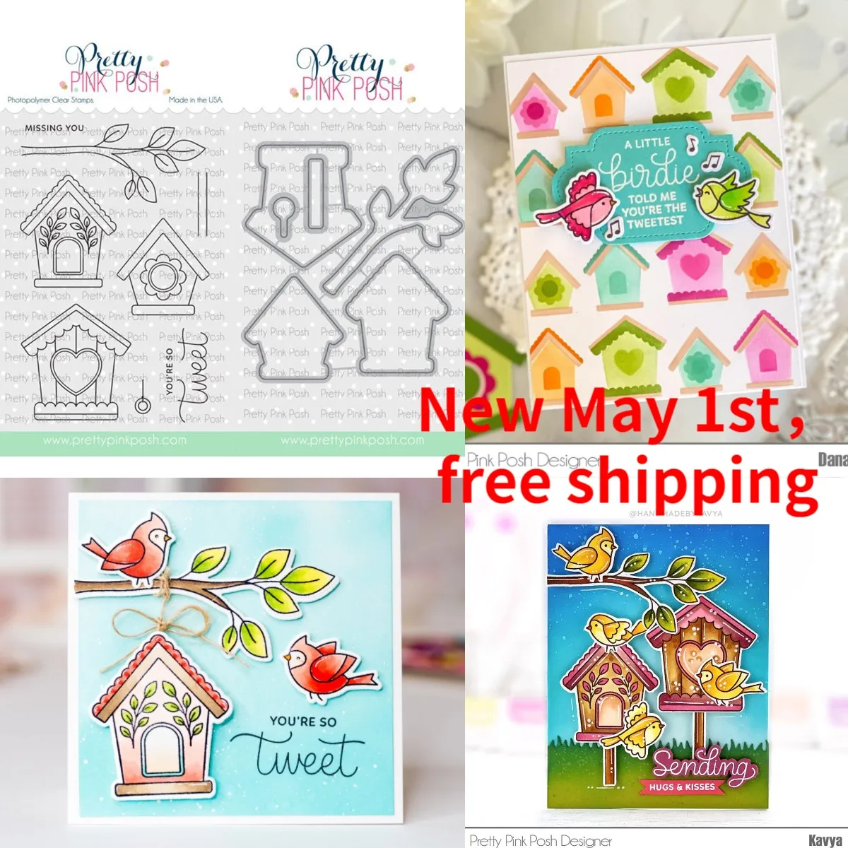 

Весенние птичьи домики 2023 новые металлические штампы для резки Скрапбукинг создание фотоальбома открытка для рукоделия Тиснение Бумага Ре...