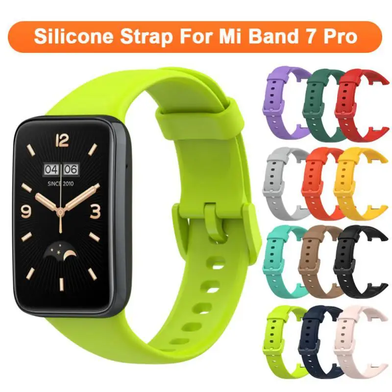 

Watch Band For Xiaomi Mi Band 7 Pro Silicone Strap For MiBand 7 Pro Replacement Bracelet Wristband Strap For Mi Band 7 Pro