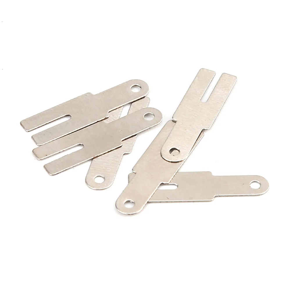 

100 шт., Y-образные никелированные стальные ленты