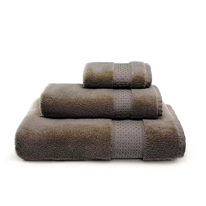 

Palermo 3 Piece Towel Set in Brown