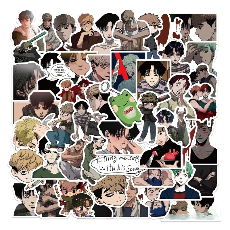 Killing Stalking 3 Inches Card Bookmark Oh Sangwoo Yoon Bum Book Clip  Pagination Mark Sangwoo X Bum BL Manwha Cards Collection - AliExpress