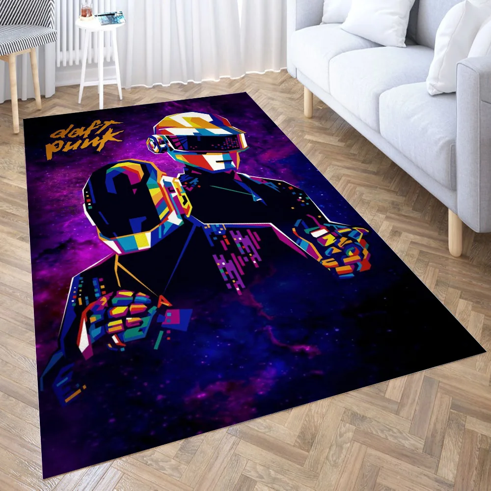 

daft punk Carpet for Living Room Rug Children Bed Room Floor Carpets Window Bedside Home Decor Rugs Mat