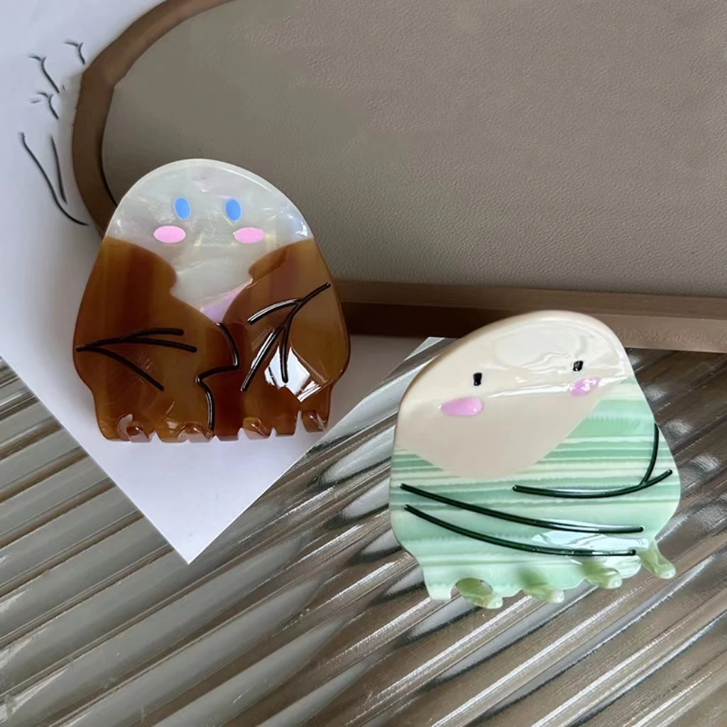 

Креативные заколки для волос для суши, риса, уксусной кислоты, милые животные, ежик, заколки для волос для женщин и девочек, модные украшения, новинка 2023, детские заколки для волос