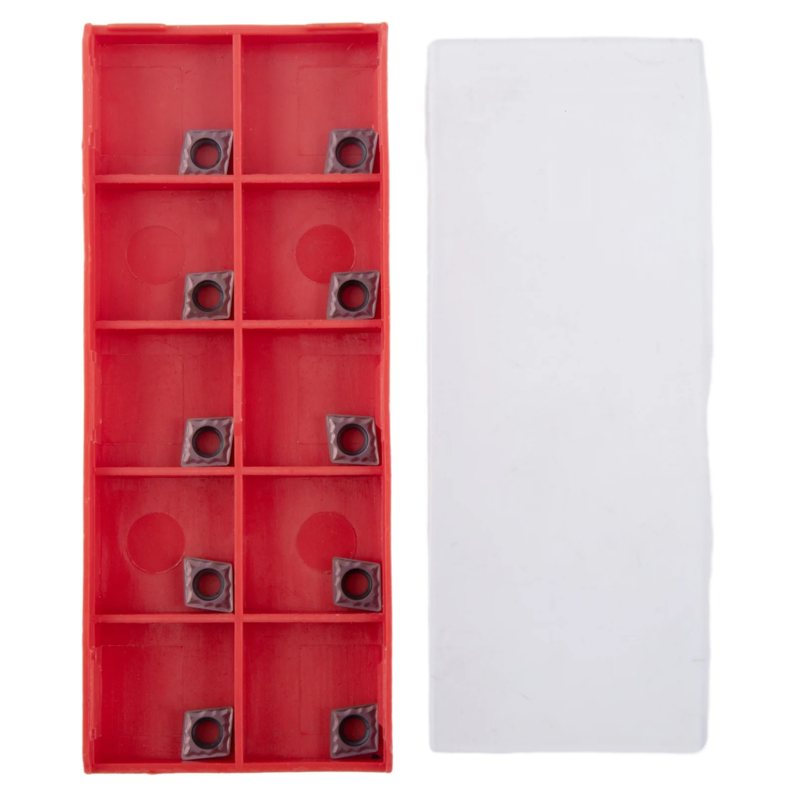 

10 шт. CCMT060204 твердосплавные вставки, лезвия для металлообрабатывающих инструментов из нержавеющей стали, токарные инструменты UE6020 US735 VP15TF