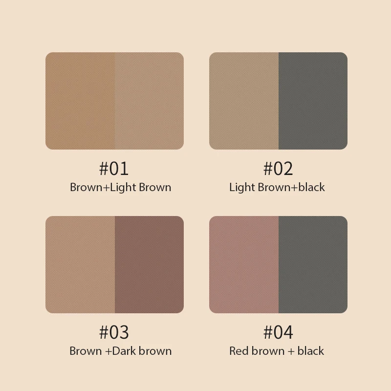 Тени для век девушек и женщин инструменты макияжа 2 цвета водостойкий макияж