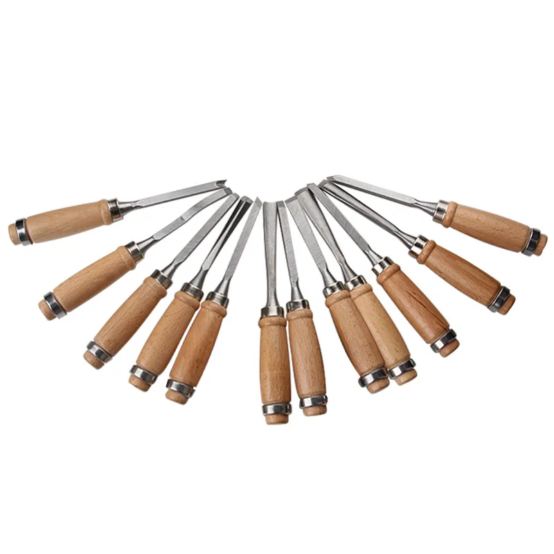 12 шт. набор инструментов для ручной резьбы по дереву