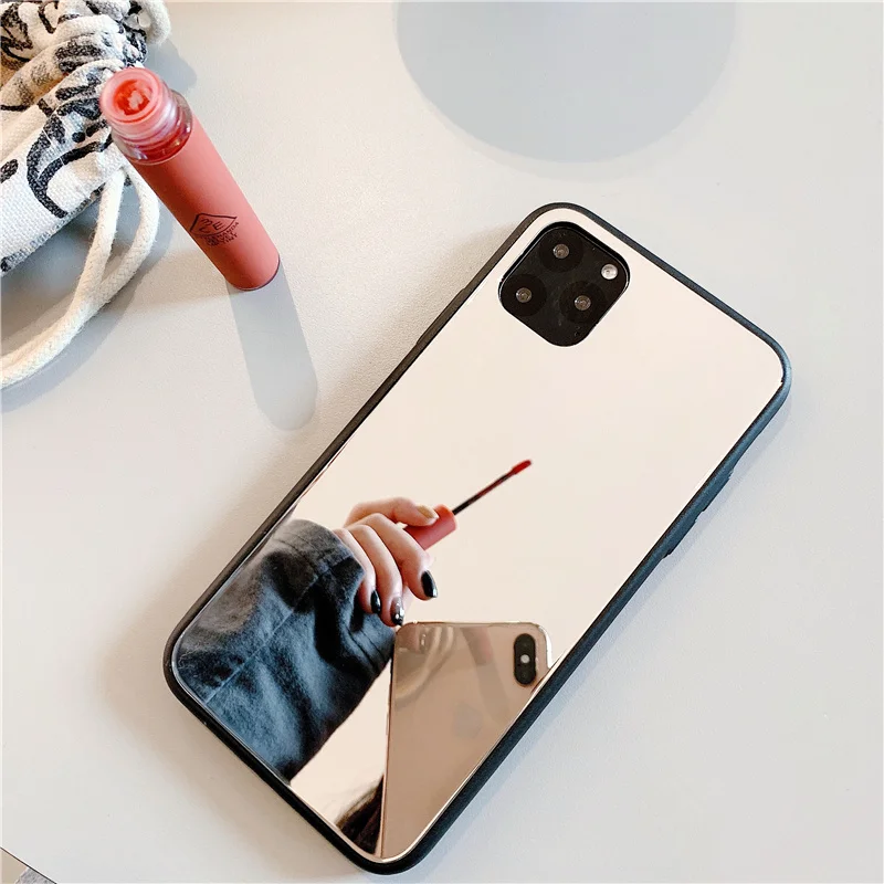 

Luxury Diamond Makeup Mirror Phone Case For Samsung Galaxy S9 S10 S20 S21 S22 S23 Plus + Ultra Fe Note 8 9 10 20 Cover