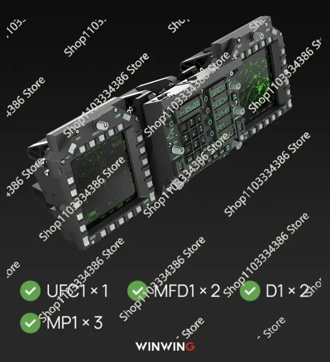 Моделирование полета MFD DDI DCS HUD на приборной панели перед кабиной самолета Geyisheng F18