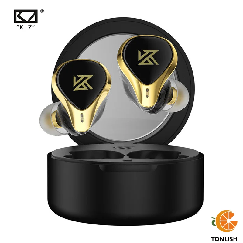 

TONLISH KZ SA08 PRO 4BA Units TWS Bluetooth Earphone True Wireless Earbud Touch Control Noise Cancelling Headset S2 Z1PRO SKS