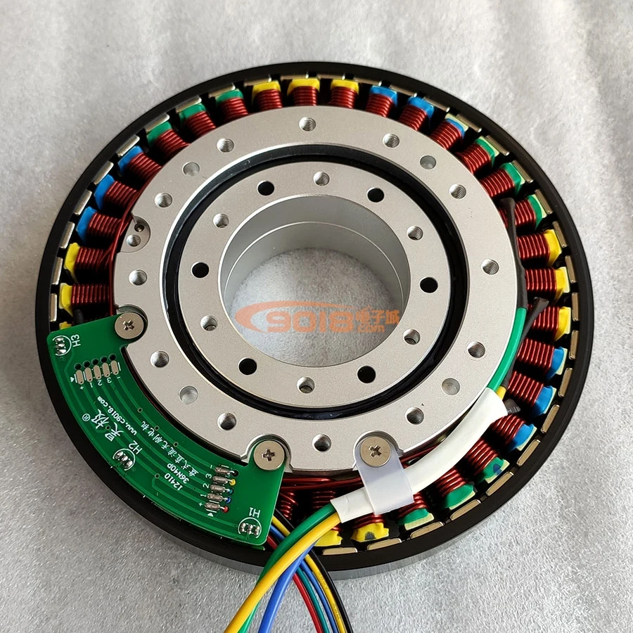 Haoji 12410 Полый вал 600 Вт Бесщеточный двигатель постоянного тока с постоянными