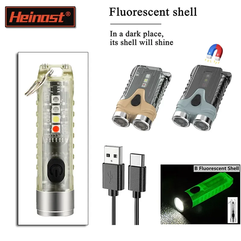 Мощный фонарик MIMI S11 для повседневного использования с сильной магнитной работой