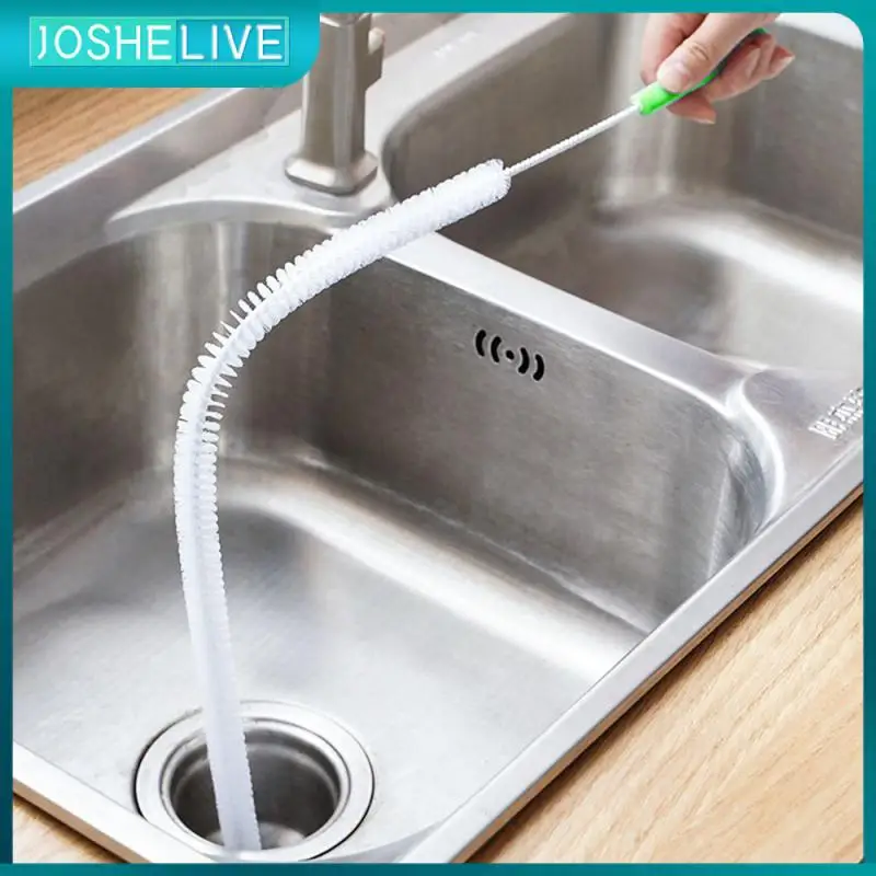 

71cm Household Pipe Dredging Tools Kitchen Sink Face Sink Pipe Artifact Tool Pipe Dredge Brush Household Gadgets Pipe Cleaning