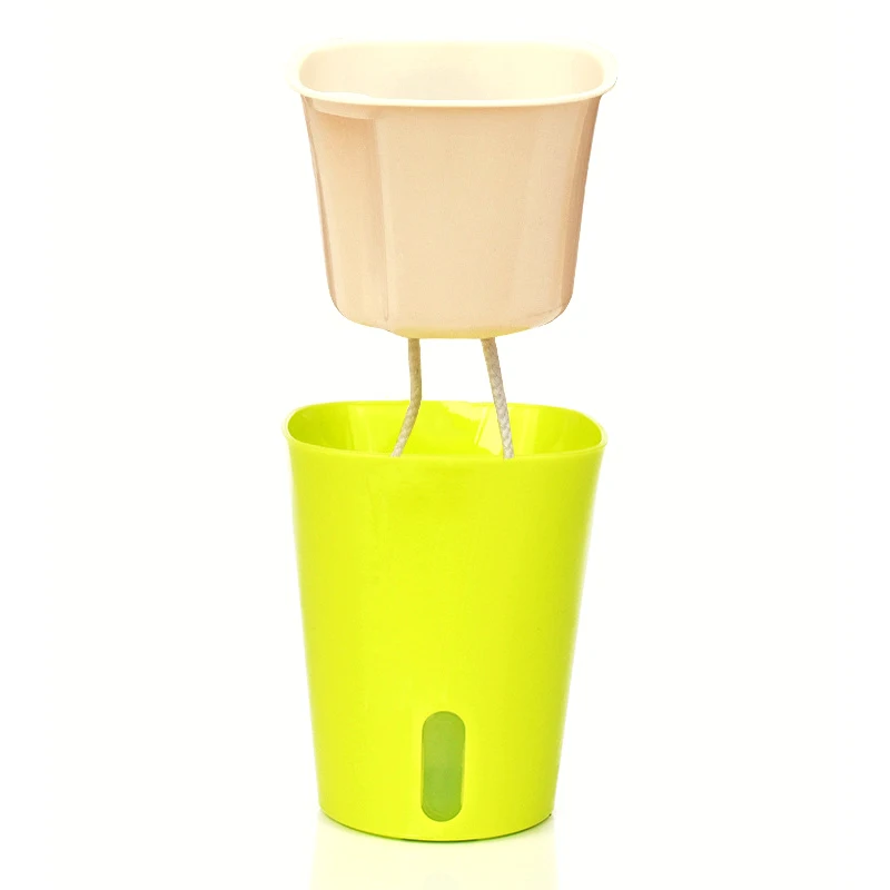 

1PC Automatic Self Watering Flower Plants Pot Put In Floor Irrigation For Garden Indoor Home Decoration Gardening Flower Pots