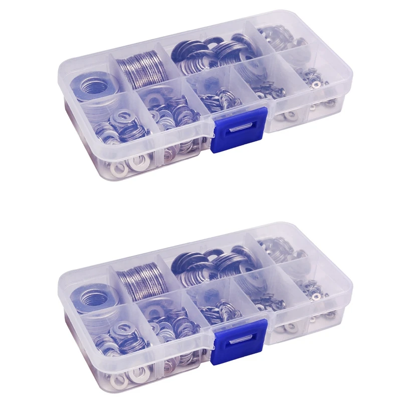 

Плоский комплект шайб из нержавеющей стали 1160 шт., 9 размеров-M2 M2 M2, 5 M3 M4 M5 M6 M8 M10 M12