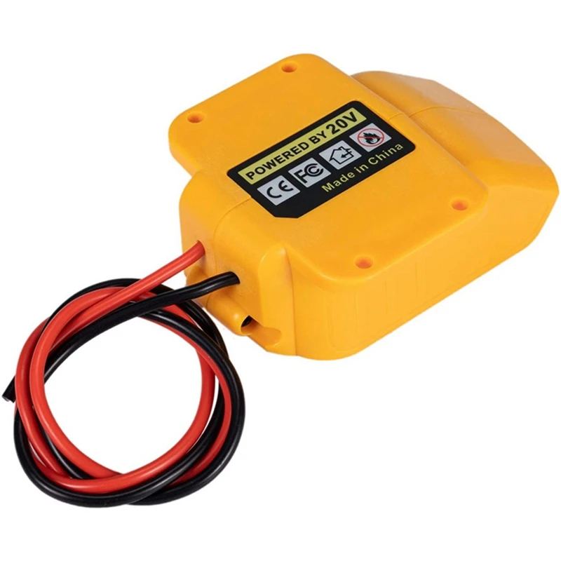 Адаптер аккумулятора для Dewalt 20 В аккумулятор 18 док-станция разъем питания