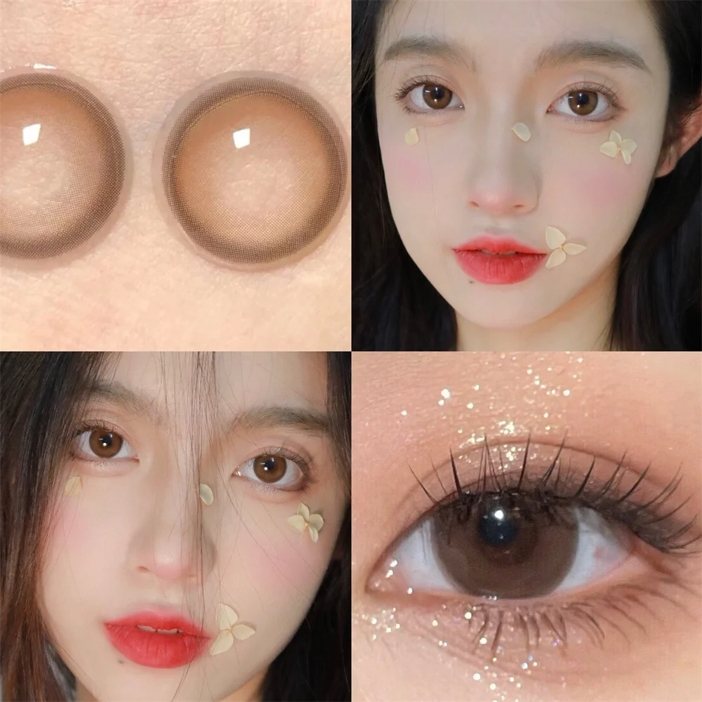 Коллаген гидрограф серые цветные контактные линзы для глаз натуральные