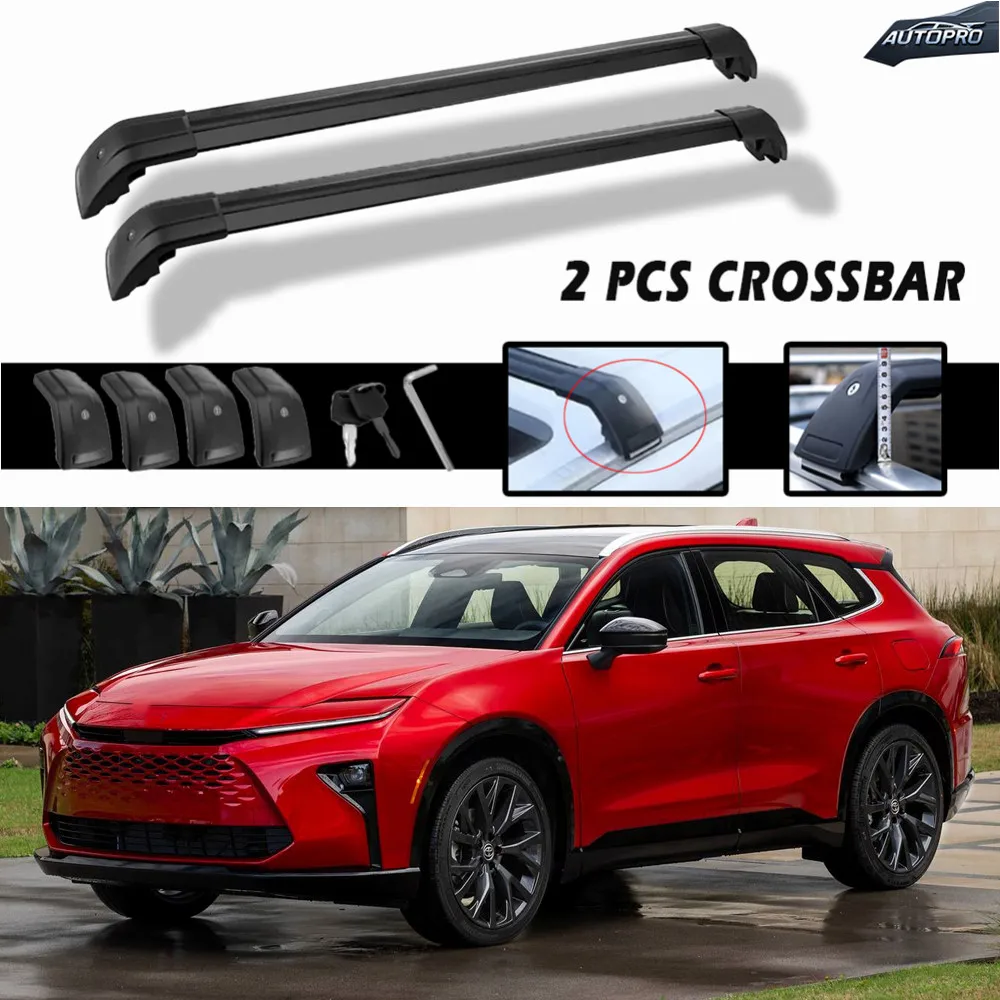 Фото LFits для Toyota Crown Signia 2025 + кабель, 2 шт., поперечина, багажник на крышу, грузовые бары, высокое качество №1