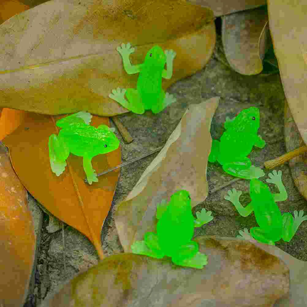 

20 Pcs Animal Toys Kids Mini Frog Animals Figures Learning Frogs Birthday Decorations Ornaments Figurine Child
