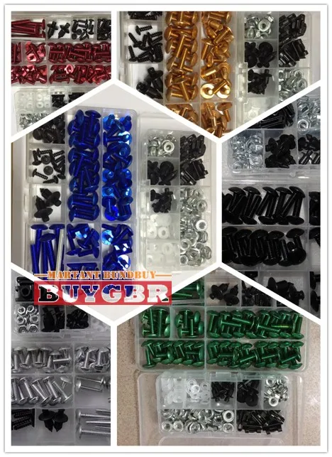 Полный комплект винтов и болтов для мотоцикла обтекателей установочный кузова