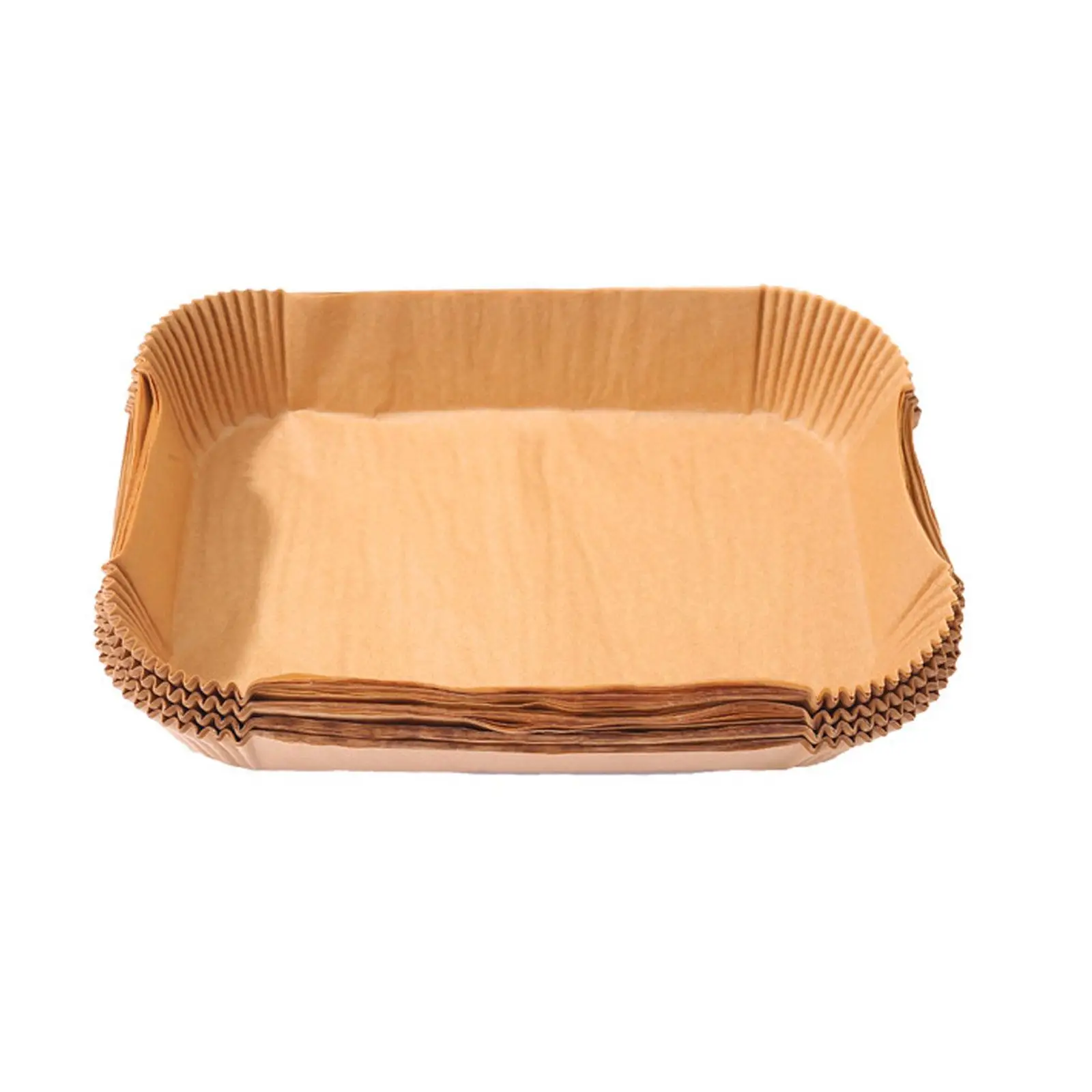 

Толстый прямоугольный поднос для масляной бумаги, 100 шт., 22x14 см, бумага для выпечки, маслостойкая воздушная фритюрница, Одноразовый бумажный...