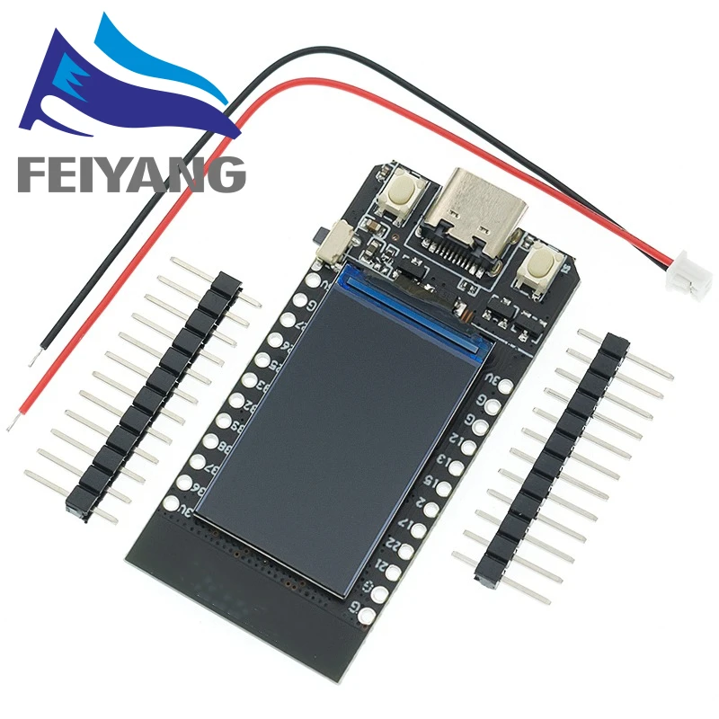 Макетная плата модуля T-Display ESP32 WiFi E Bluetooth для Ar duino 1 14 дюймов LCD 16 Мб | Электронные