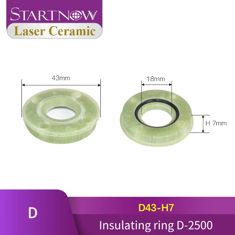 

Startnow лазер керамический высота 35,5 мм Держатель сопла аксессуары головки диаметр 40 мм для волоконного лазера 1064 нм режущая головка