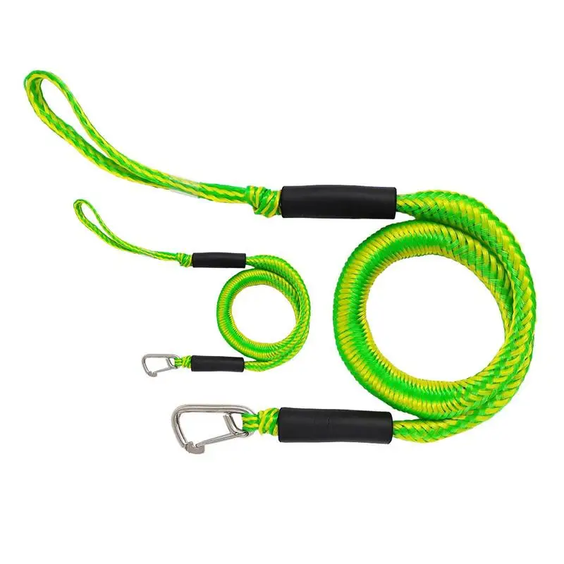 

Boats Bungee Dock Lines Bungee Cords Docking Rope Stretches 4-5ft Mooring Rope Foam Float Fishing Boats Accessories