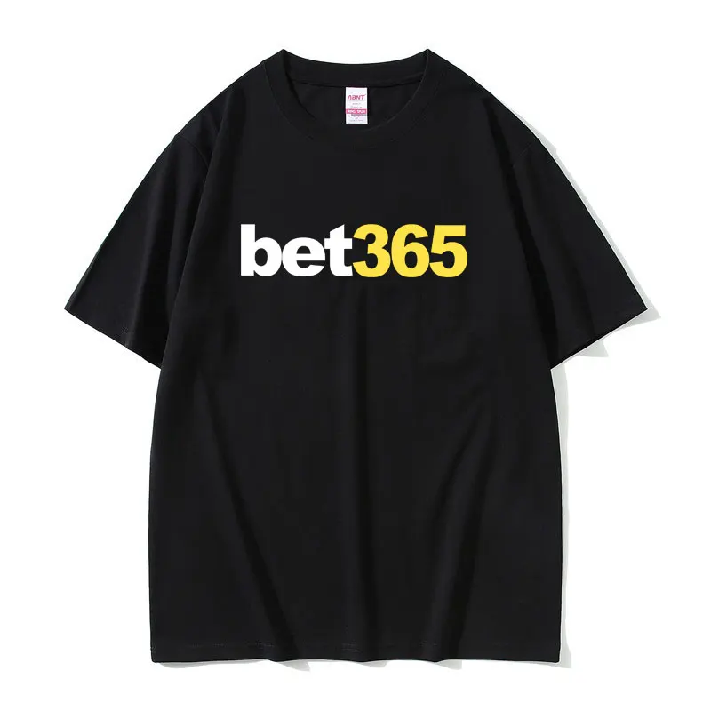 

Funny Fashion Brand Design Bet365 Sports Gambling Book Soccer T-shirts Men Women Casual Oversized Short Sleeve Tshirt Male Tops