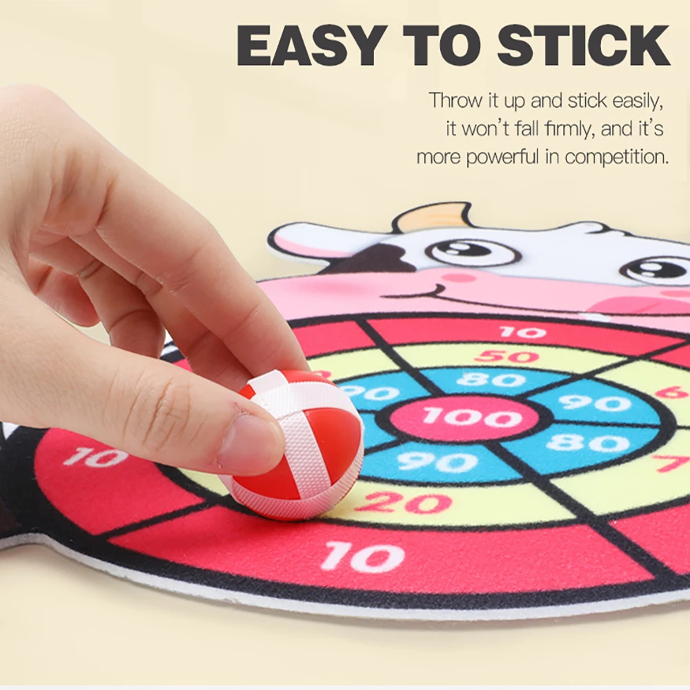 Мишень липкий мяч Dartboard творческая брошь для вечеринки спортивная игрушка игр на