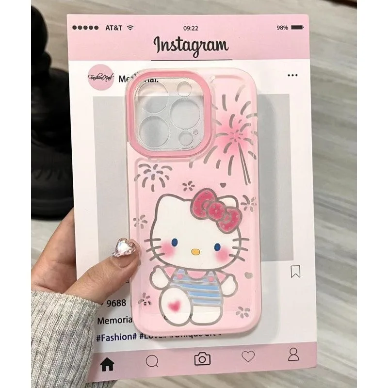 Розовый чехол для телефона Sanrios Hellos-Kittys Huawei Nova 9 6 7 5 P50 P30 SE Pro Lite Honor 50 4G 5G прозрачная
