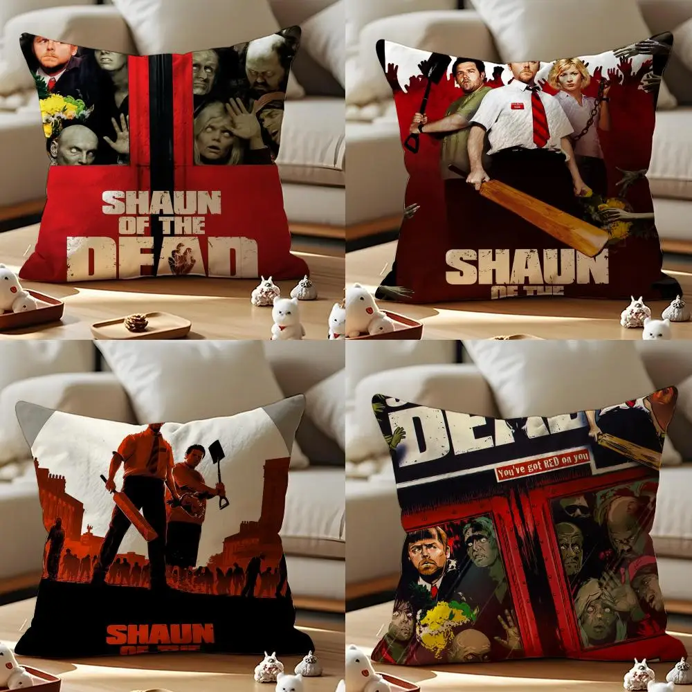 Фото Чехол для подушки Shaun Of The Dead с принтом, наволочка для гостиной, дивана, наволочка и декор для спальни №1