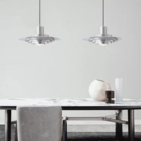 nordic modern ph series silver chrome pendant lights dining room kitchen bedroom desk decorative lighting