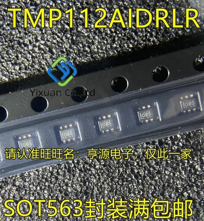 10pcs original new TMP112AIDRLR TMP112AIDRLT TMP112 silk screen OBS SOT-563