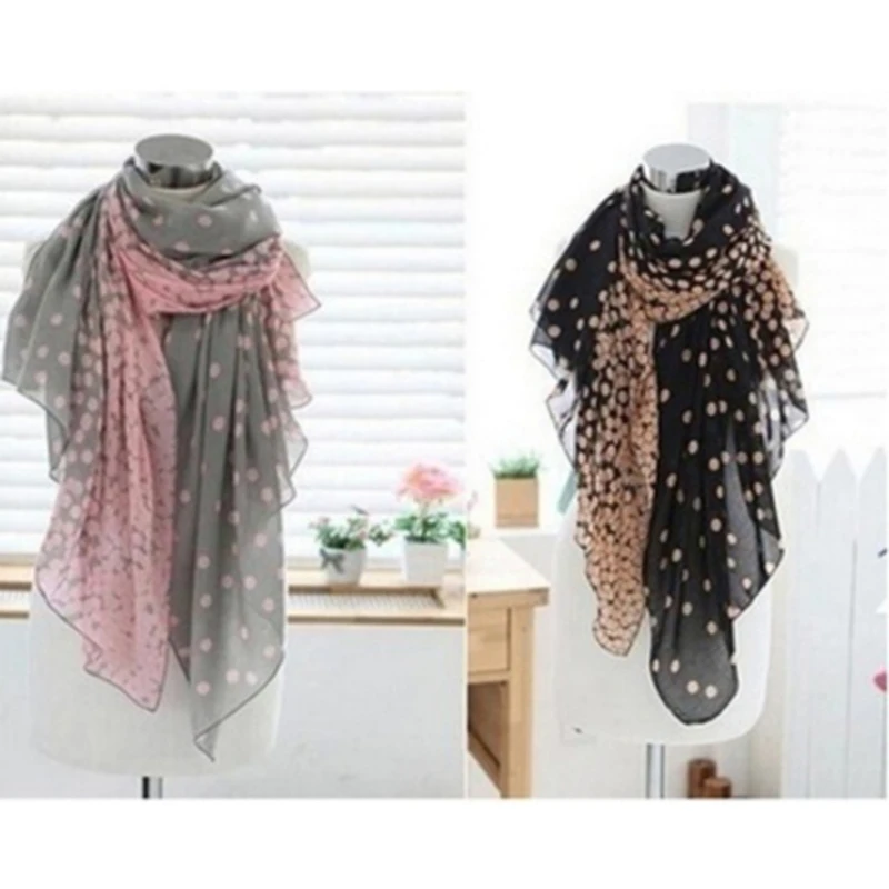 

Ladies Girls Elegant Balinese Sunscreen Scarf Voile Autumn Women Fashion Casual Soft Floral Print Long Large Scarf Hot