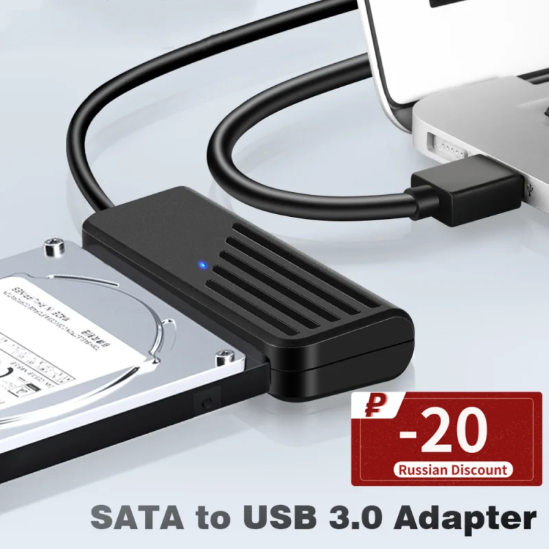 

Original SATA to USB 3.0 Adapter Type C to SATA Cable 5Gbps High Speed Data Transmission For 2.5Inch HDD Hard Drive SATA Adapter