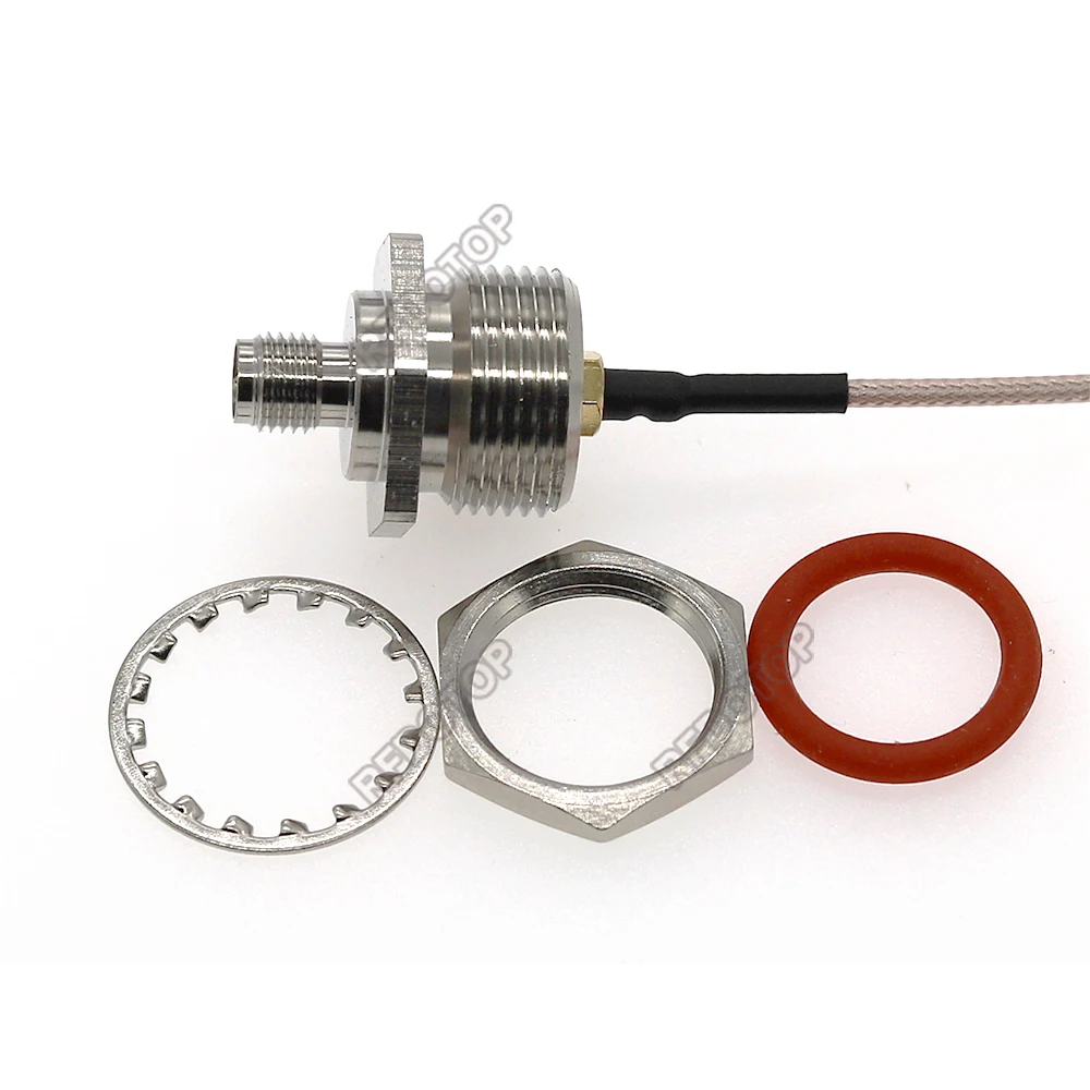 2 шт. водонепроницаемые гайки M16 с разъемом SMA типа Мама в u.FL/MHF/IPEX-1 RG178