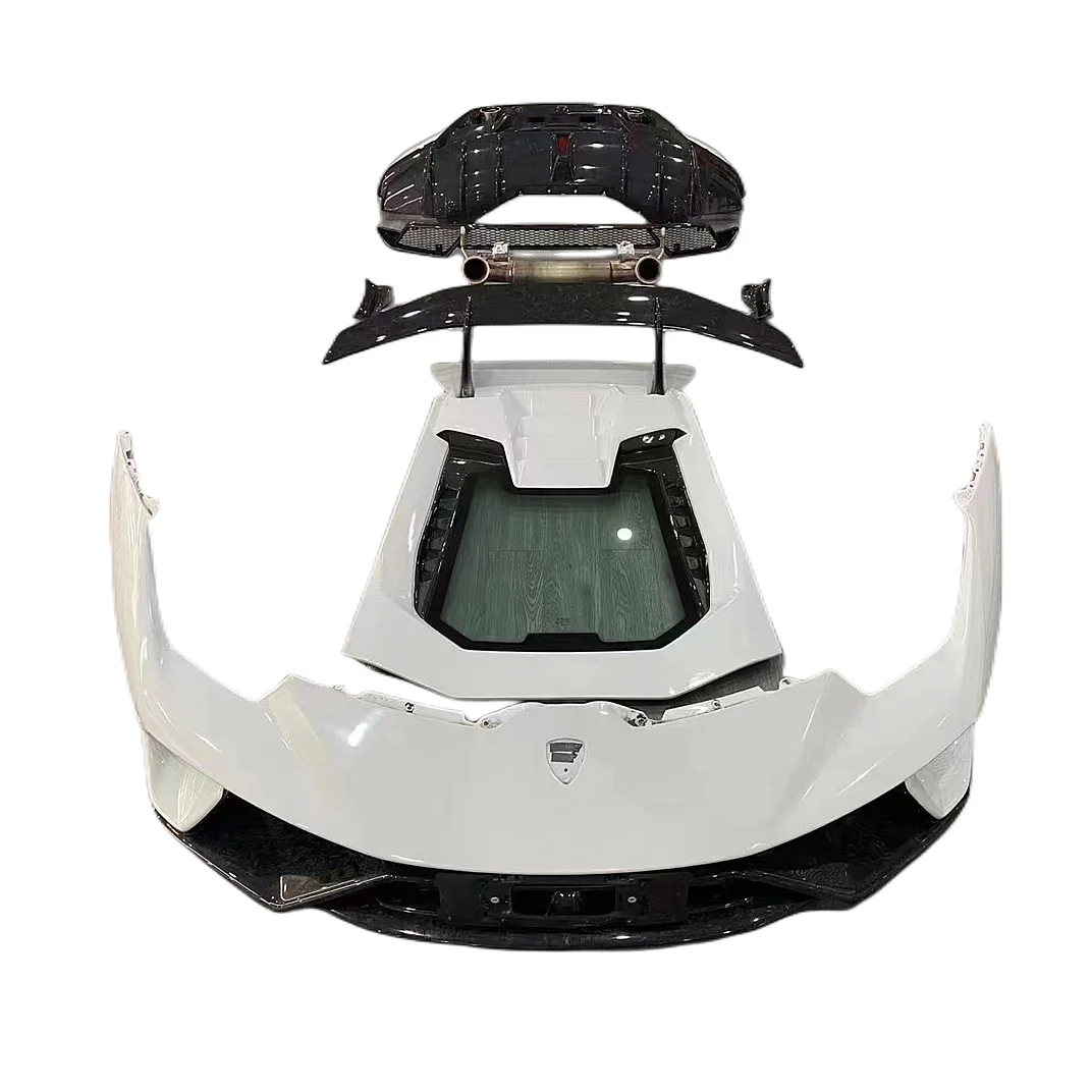 Обновление комплектов кузова для Lambor Huracan LP610 LP580 передний бампер задние бамперы