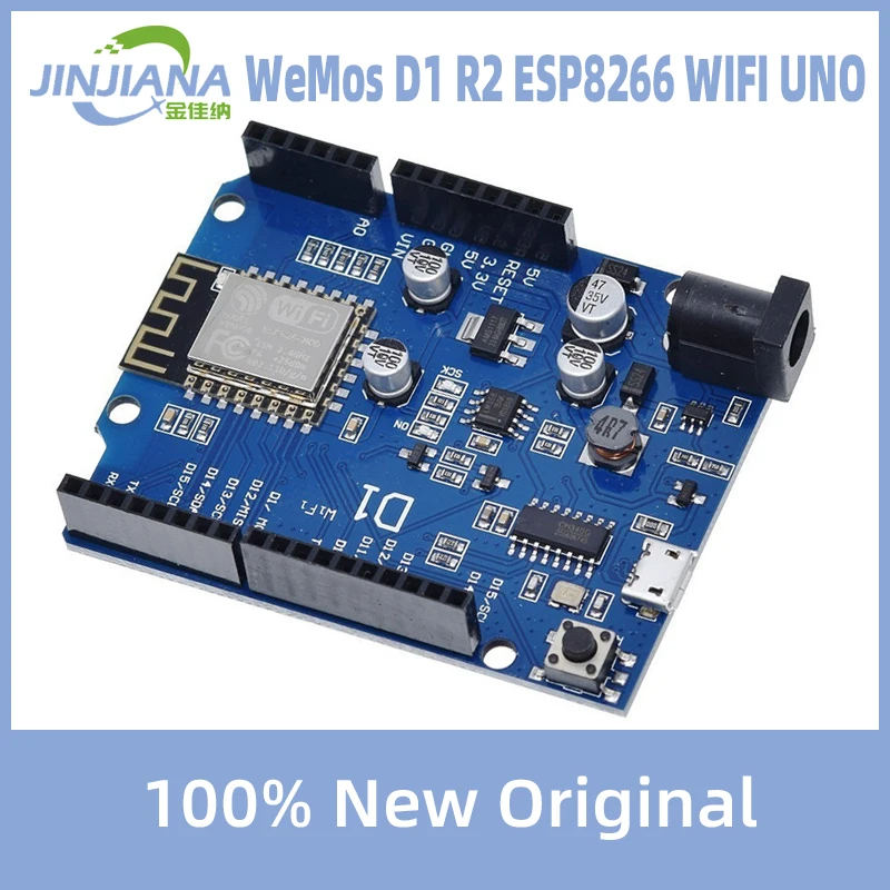 

ESP-12E WeMos D1 R3 CH340 CH340G WiFi Development Board Based ESP8266 Shield Smart Electronic PCB For UNO Arduino Compatible IDE