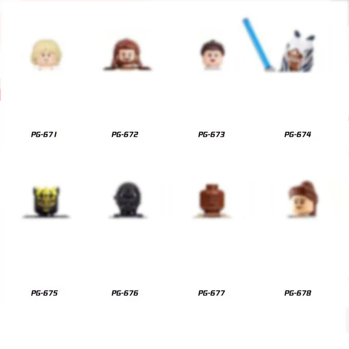 

Конструктор Оби-Ван Кеноби, йода, Люк Скайуокер