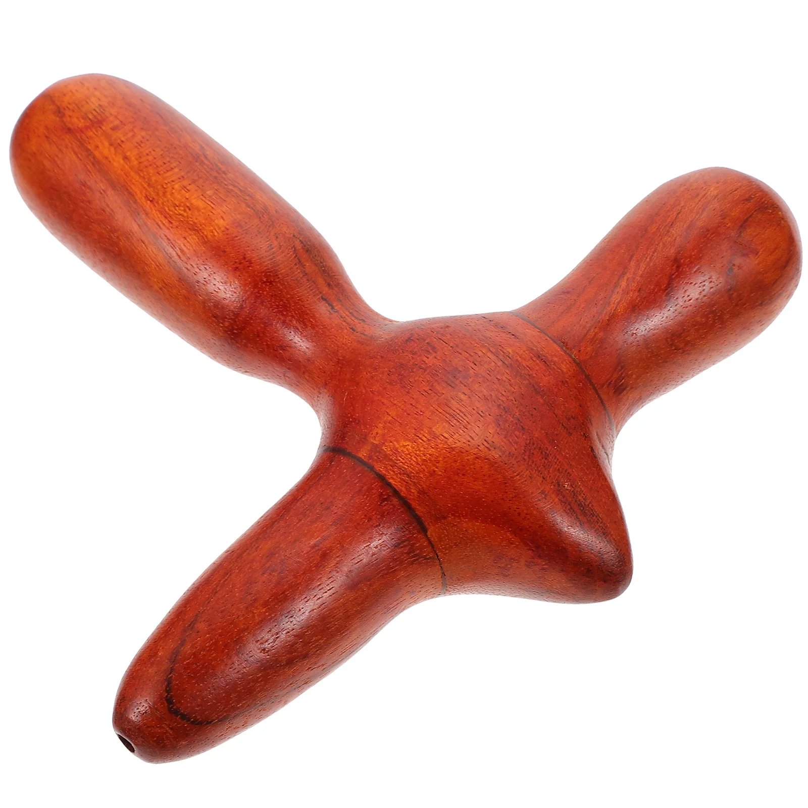 Крестовая акупунктурная палочка массажер для ног деревянный точечный стержень