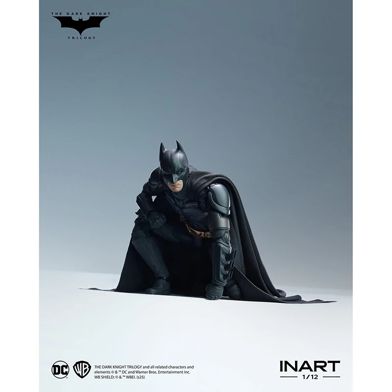 Фото 100% в наличии, оригинальная фигурка Inart 1/12 The Dark Knight Rises Batman Hg M0001 Delux Standard Ver, коллекция аниме, игрушки №4