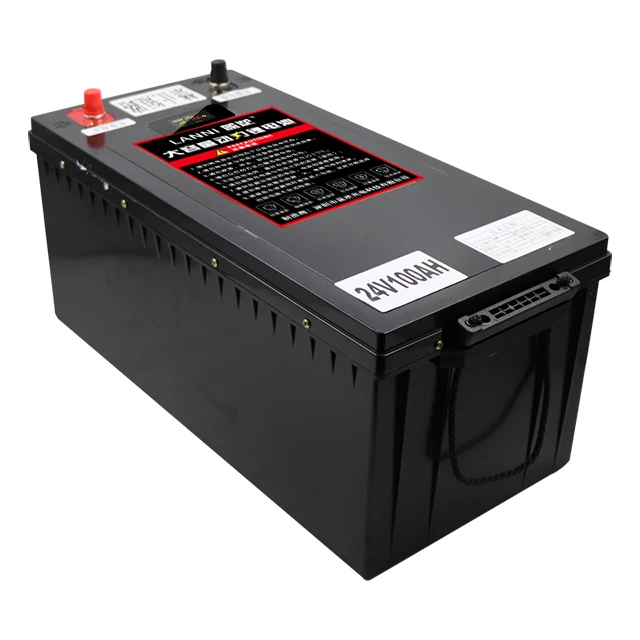 

Rechargeable Deep Cycle 24V100AH200ah150ah Lithium Lifepo4 Battery with built in BMS and fuse