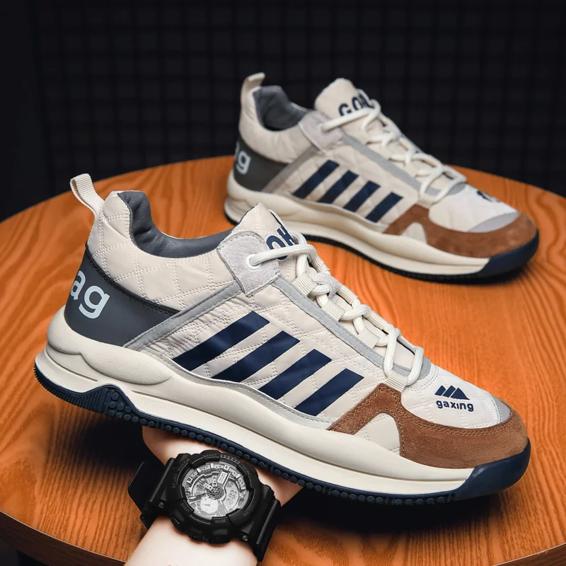 Fashion Breathable Casual Outdoor Comfortable Platform Non Slip Shoes Mens Sneakers