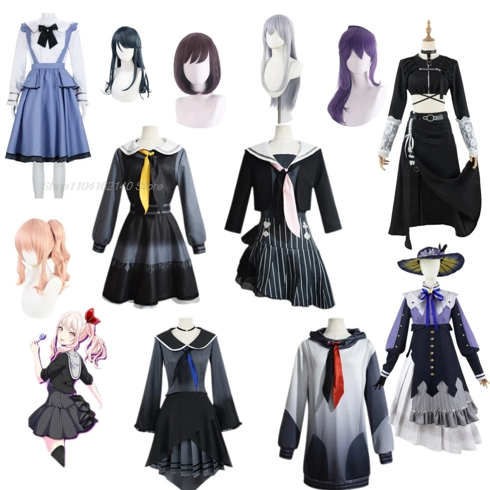 Project Sekai Colorful Stage! feat.Akiyama Mizuki Yoisaki Kanade Shinonome Ena Asahina Mafuyu Halloween Outfit Cosplay Costume