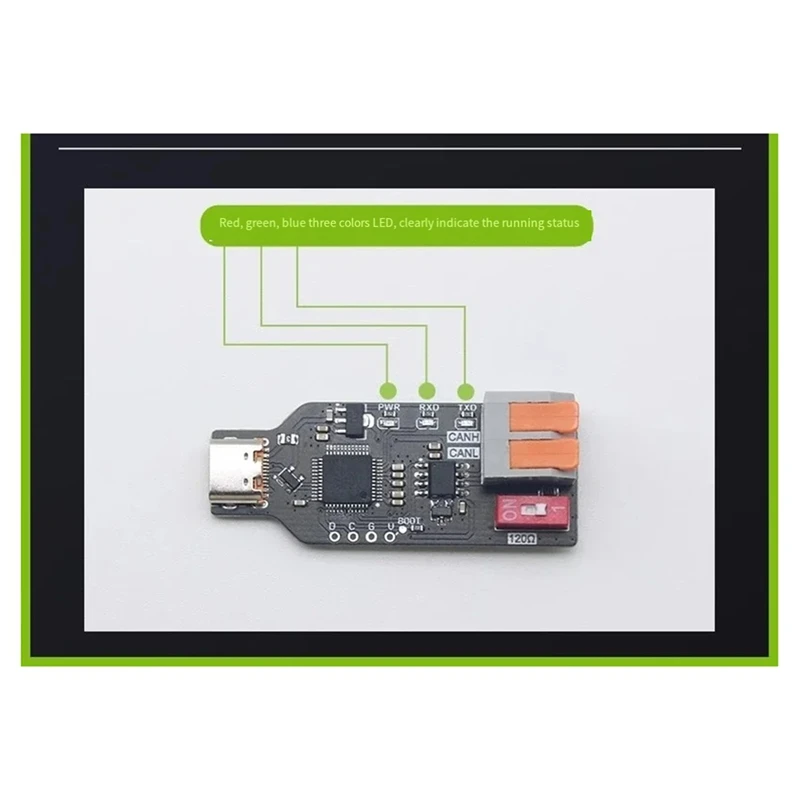 Преобразователь USBCAN CANABLE-трансивер USB в CAN анализатор протокола отладки розетка