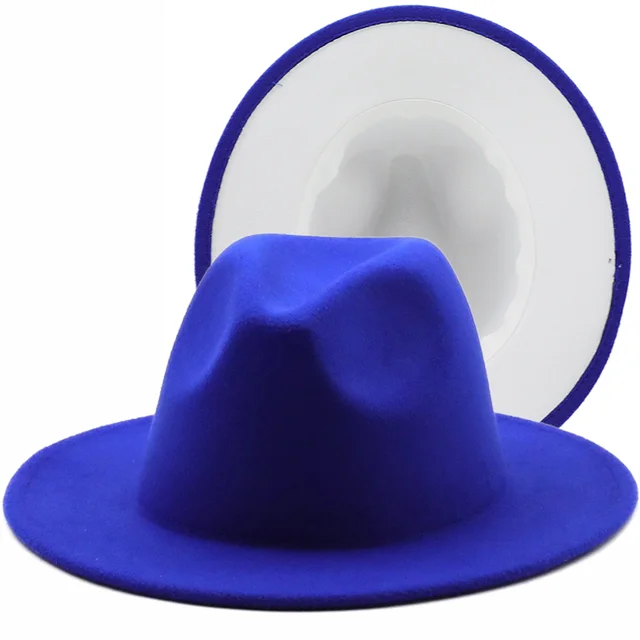 New Fedora Hat Women Wool Felt Vintage 