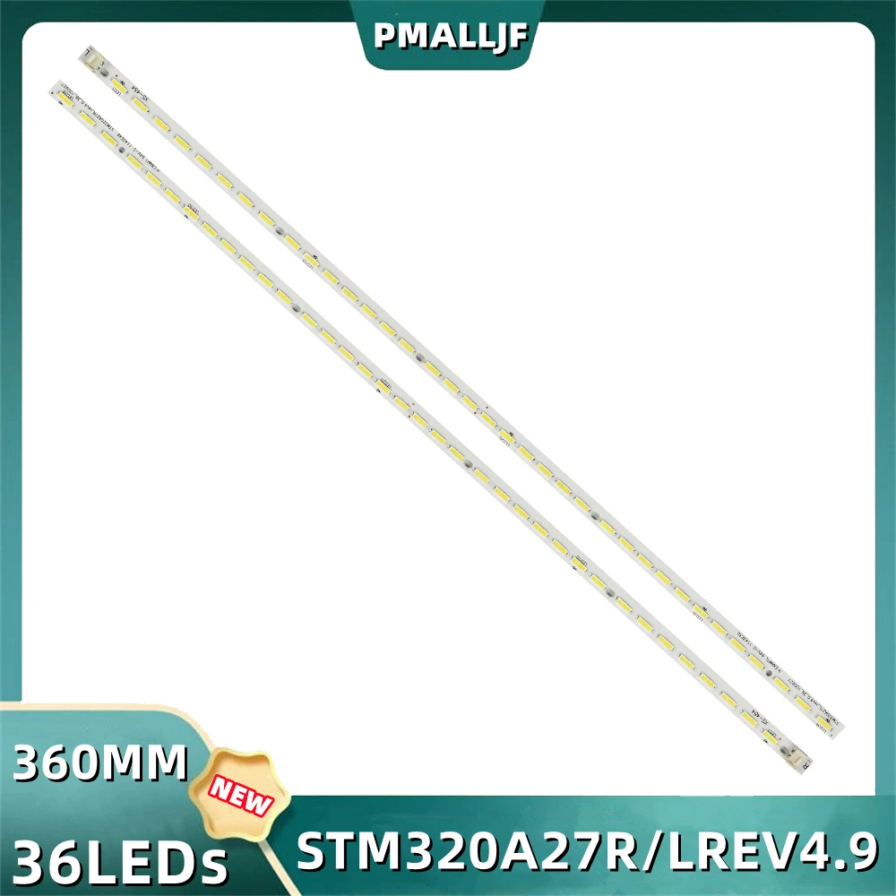 

2Pcs/Set LED Backlight Strip TC-L32X35X TH-L32X30C LE32HWB TX-L32X3E STM320A27R STM320A27L_REV4.0_36_100927