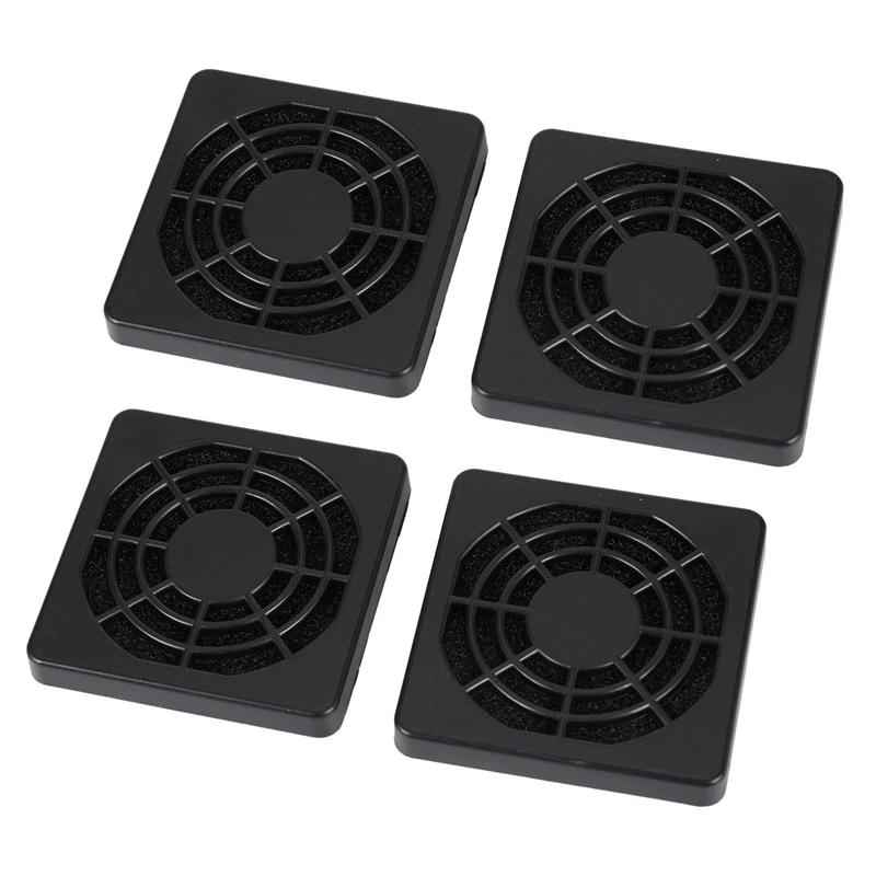 

4 шт. пылезащитный Пылезащитный фильтр Гриль Крышка для 50 мм поликарбонатный чехол вентилятор