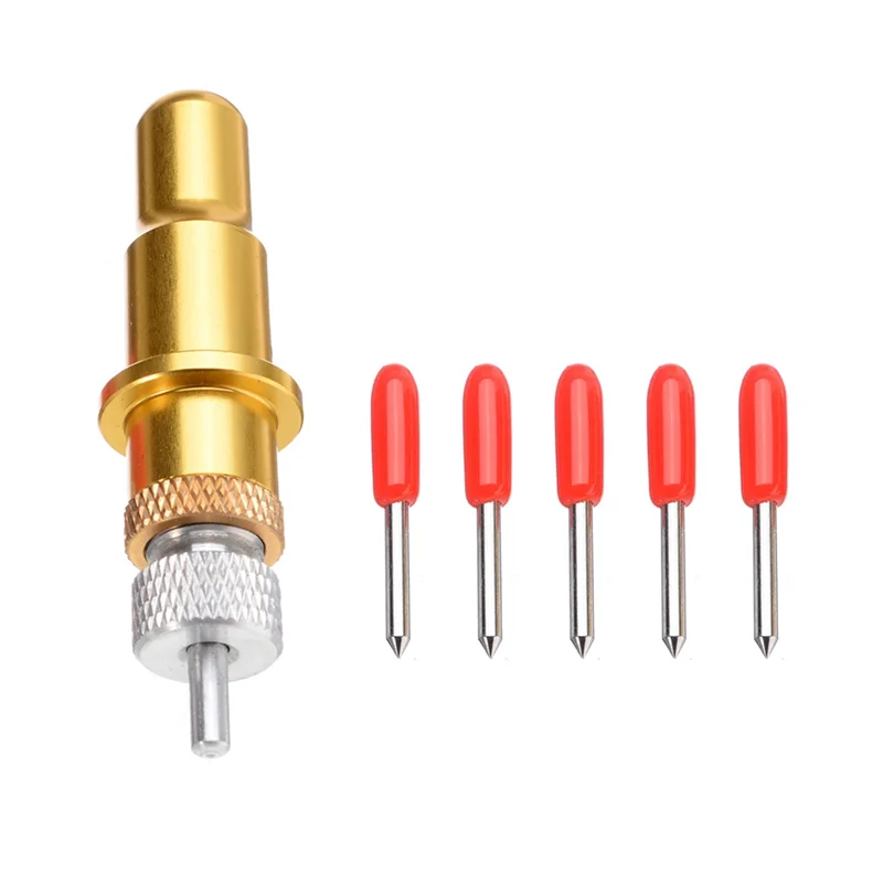 

5Pcs 45 Degree Blades Blade Holder for Vinyl Cutter Cutting Cutter Plotter Accessories Tool Vinyl Cutter Power Tools