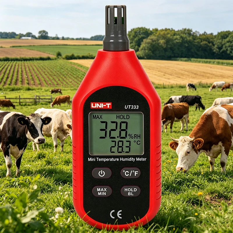 Фото Анемометр UNI-T UT363/BT, люксметр UT383/BT, шумомер UT353/BT, измеритель температуры и влажности UT333/BT №1